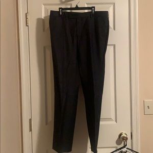 Men’s DKNY Charcoal Grey Suit Pants 31-30 Modern